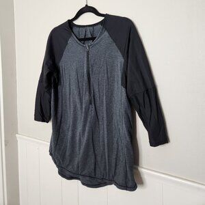 Lululemon Spin City 1/2 Zip Cycling Shirt